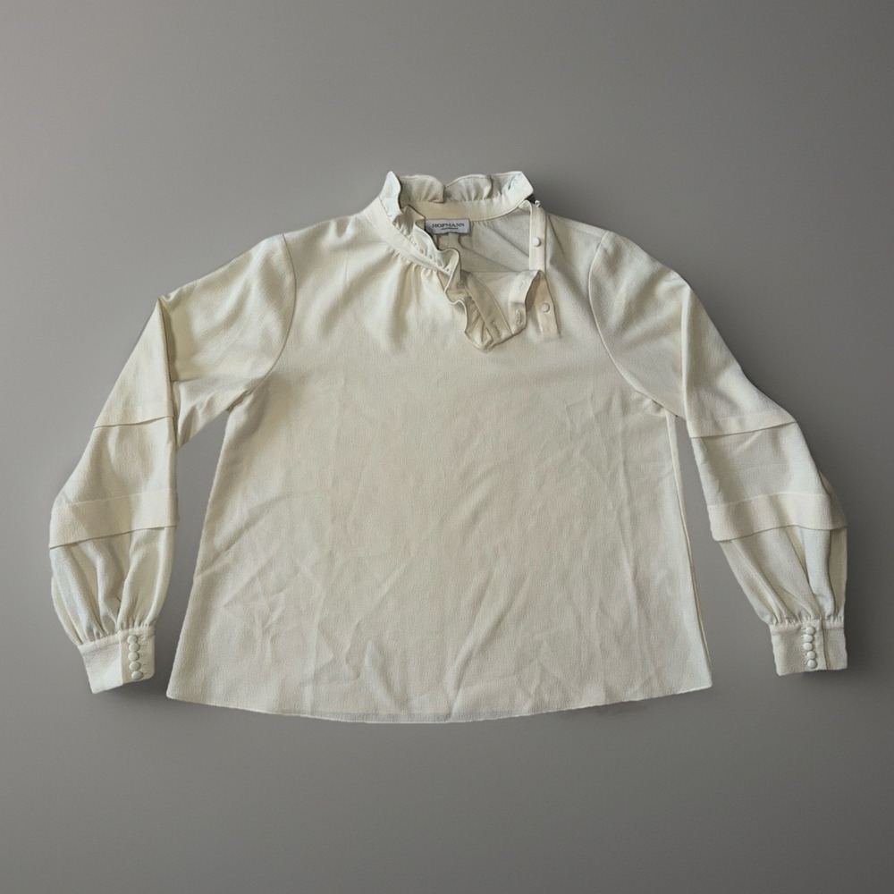 Hofmann Copenhagen‎ Ivory Blouse Womens Size 4/6